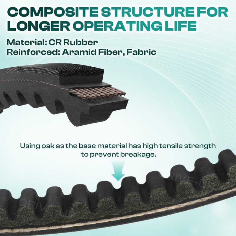 Drive-up 1016203 101916701 Starter Generator and Drive Belt Kit for Club Car DS Precedent Golf Cart - Image 4